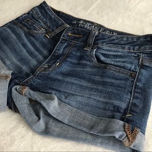 american eagle jean shorts
